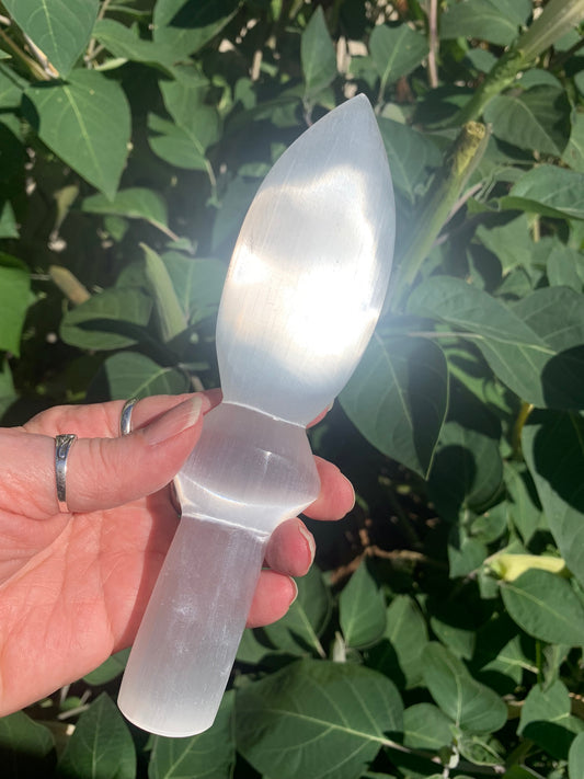 Selenite Athame MEDIUM