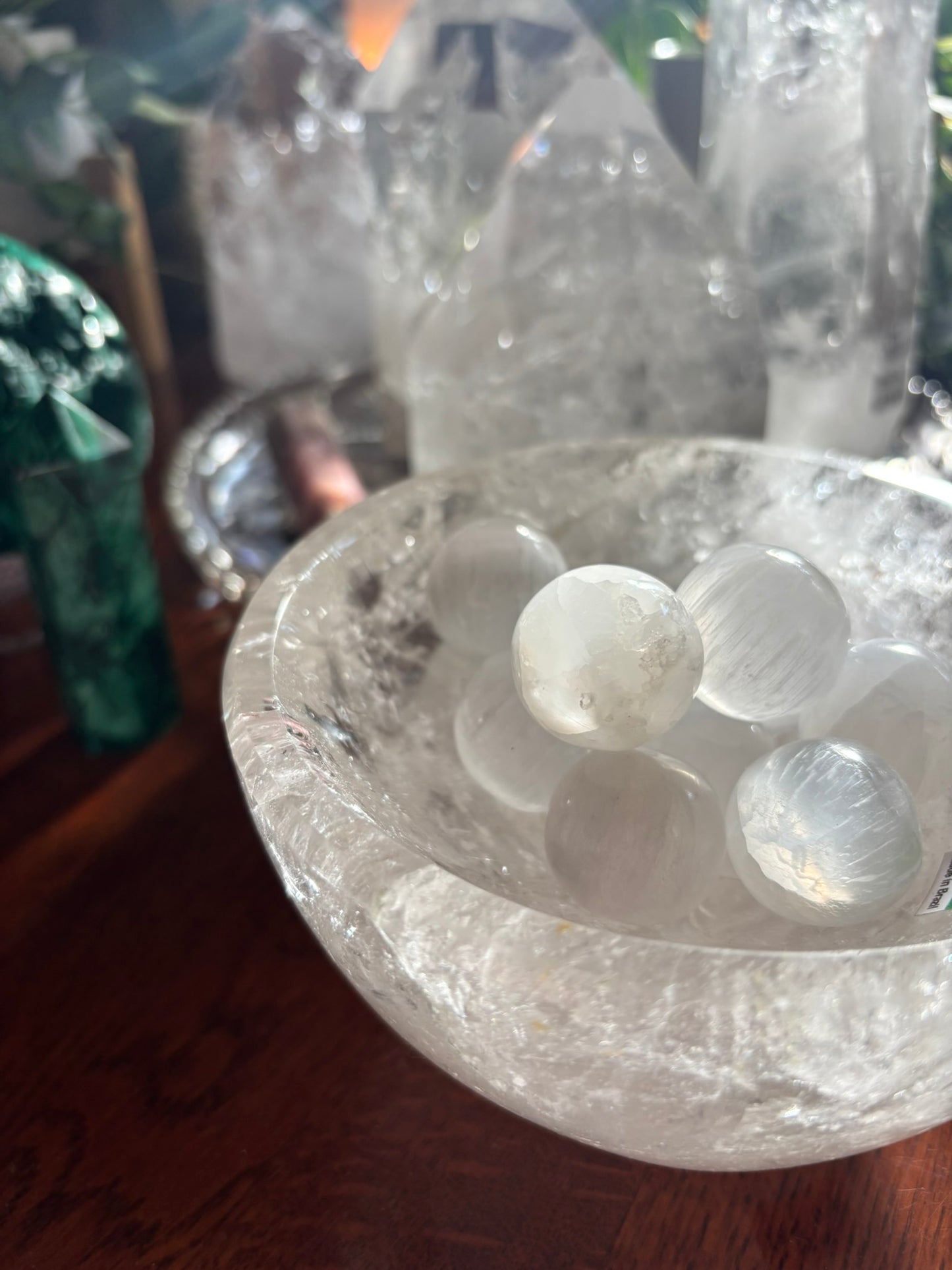 Selenite Sphere