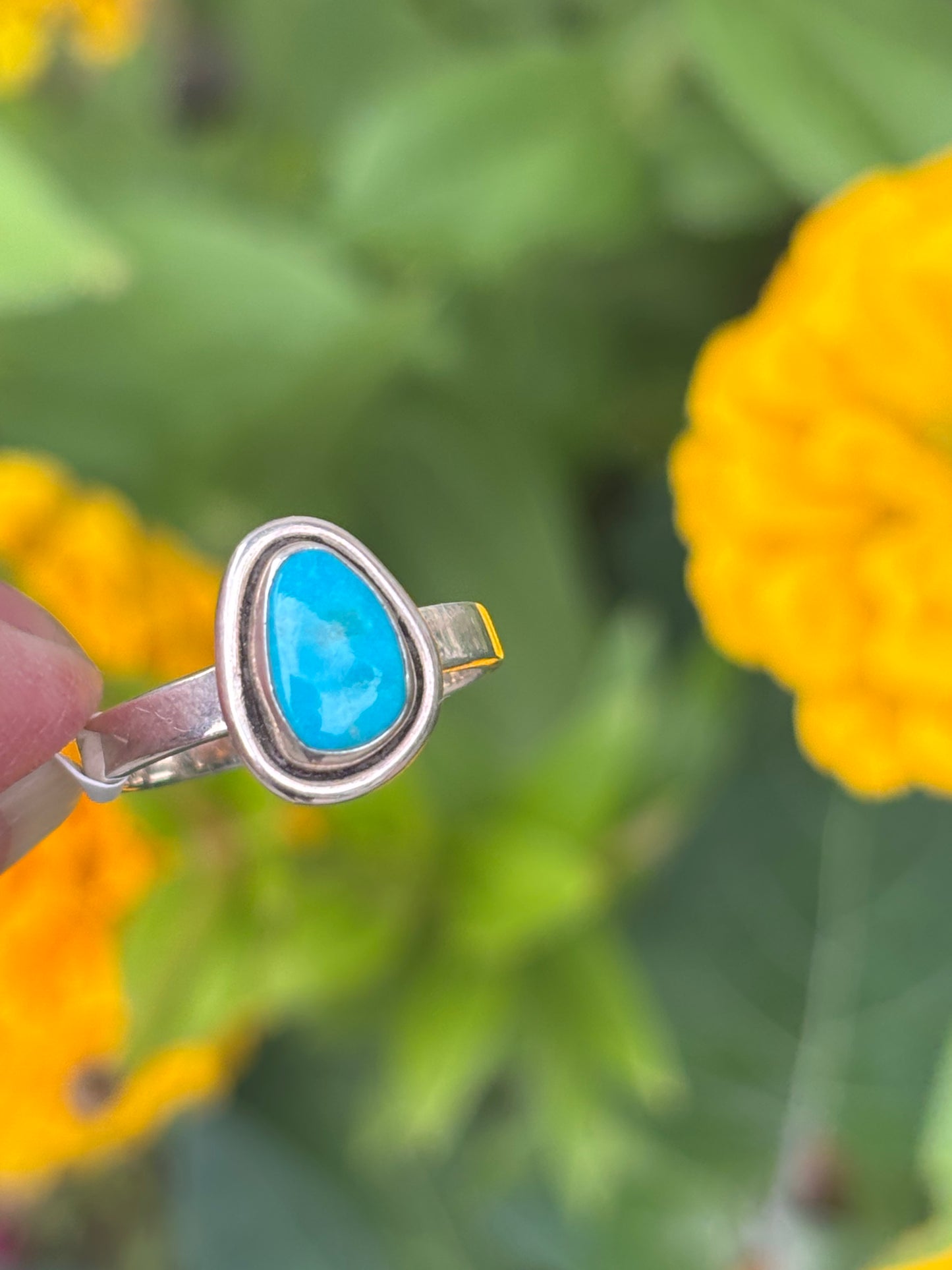 Sleeping Beauty Turquoise Ring size 7