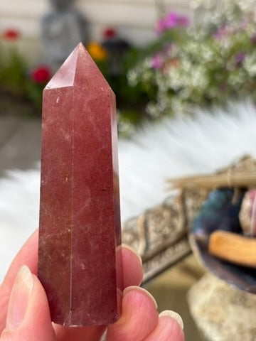 Strawberry Quartz tower