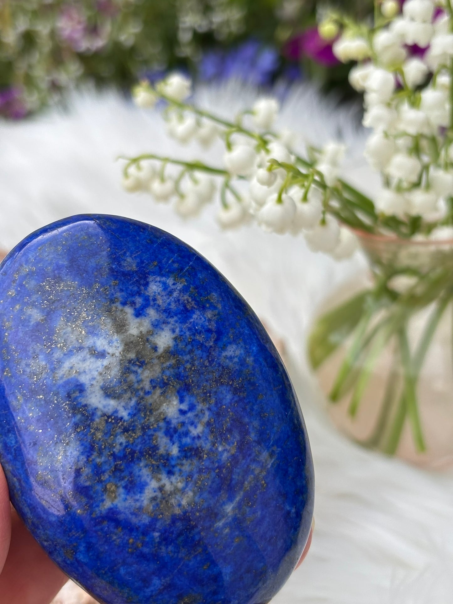 Lapis Lazuli - Palm Stone