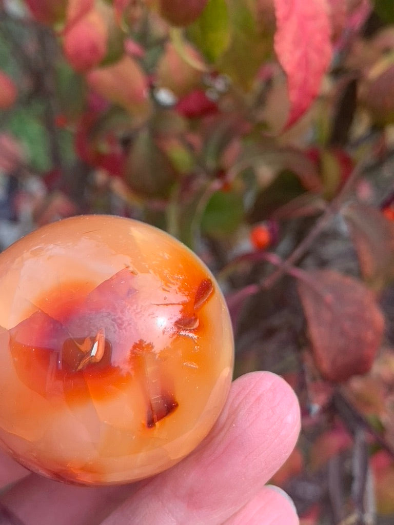 Carnelian Sphere - Madagascar