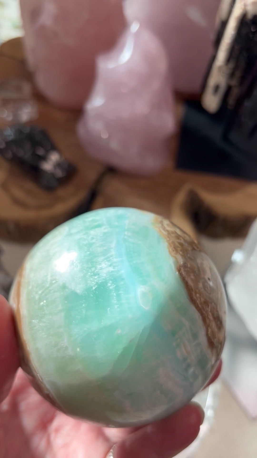 Caribbean Calcite - Sphere