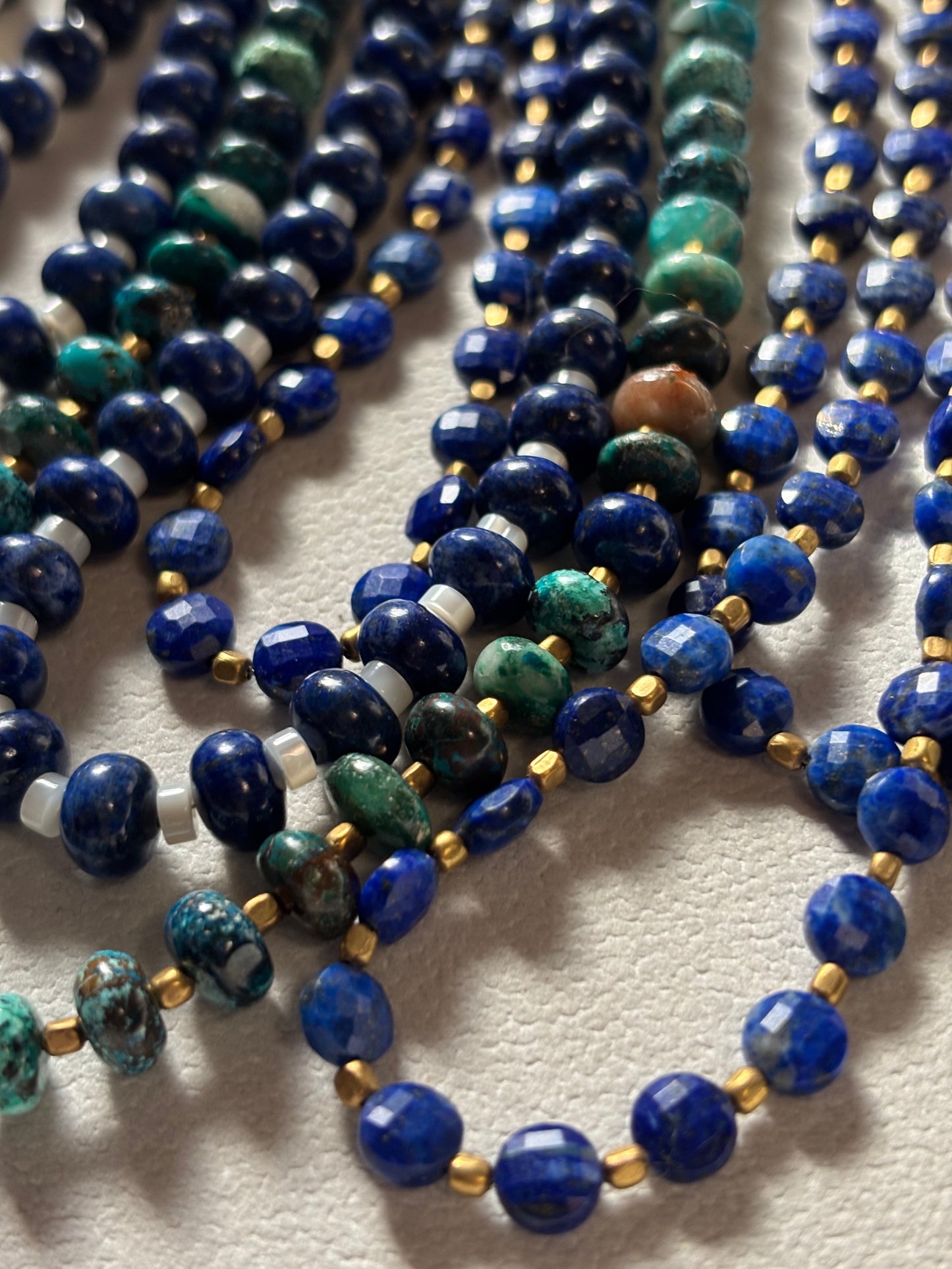 Deep Current — Faceted Lapis Lazuli