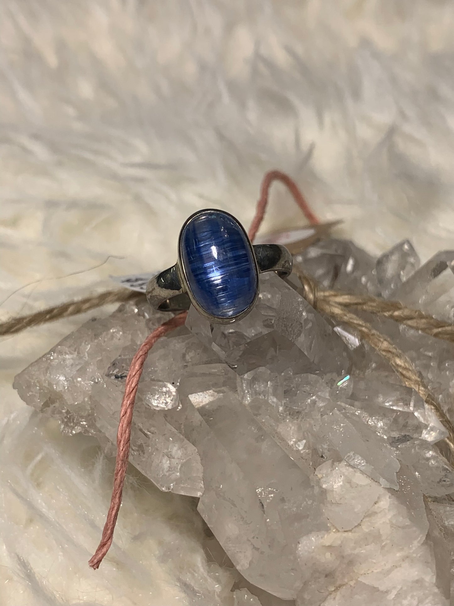 Blue Kyanite Ring size 6