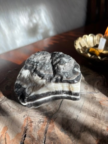 Zebra Calcite natural