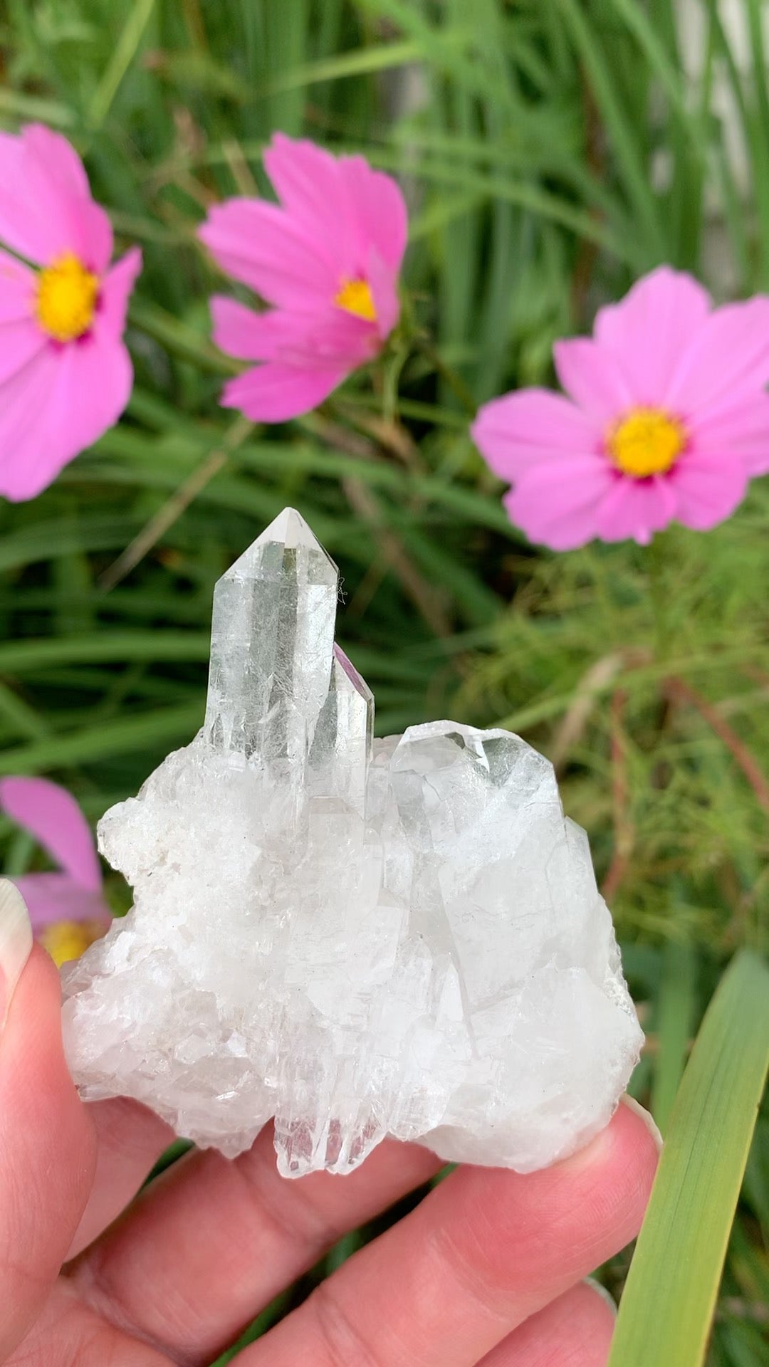 Faden Quartz Cluster