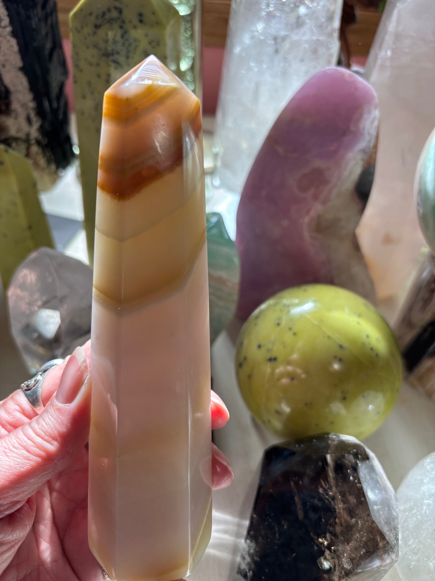 Watermelon Calcite - Generator - Pakistan