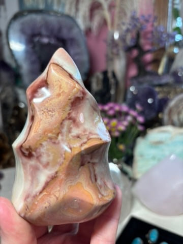 Polychrome Jasper Flame | Madagascar