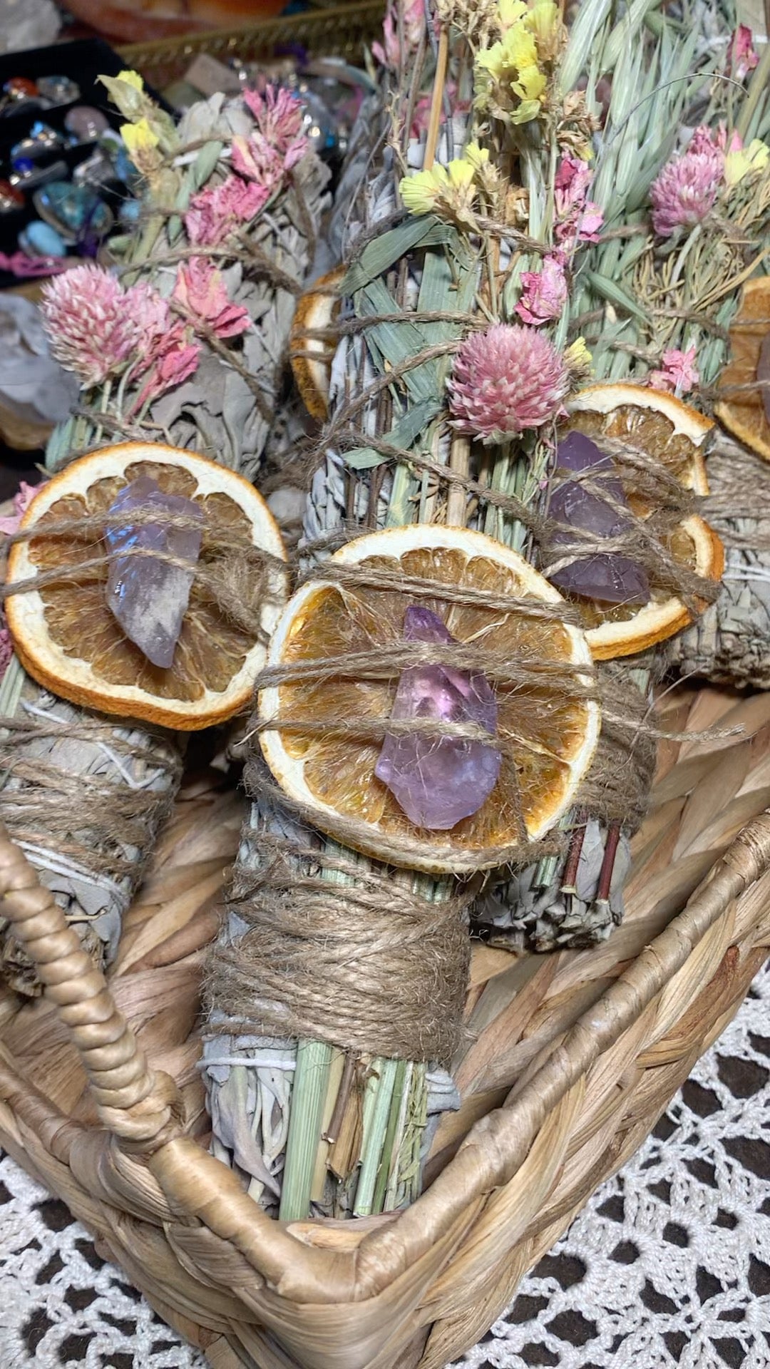 Amethyst White Sage Bundle