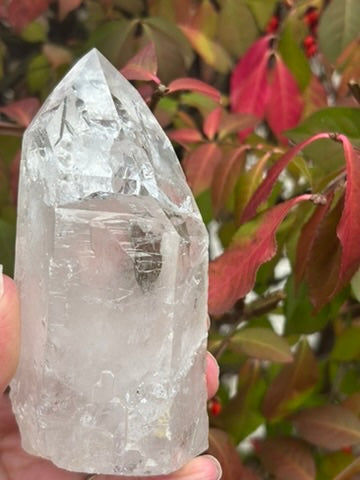Lemurian Quartz Point - Rainbows