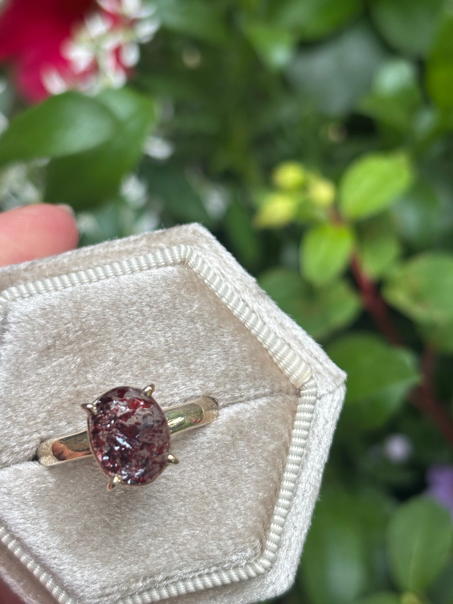 Lepidocrocite Ring Size 8