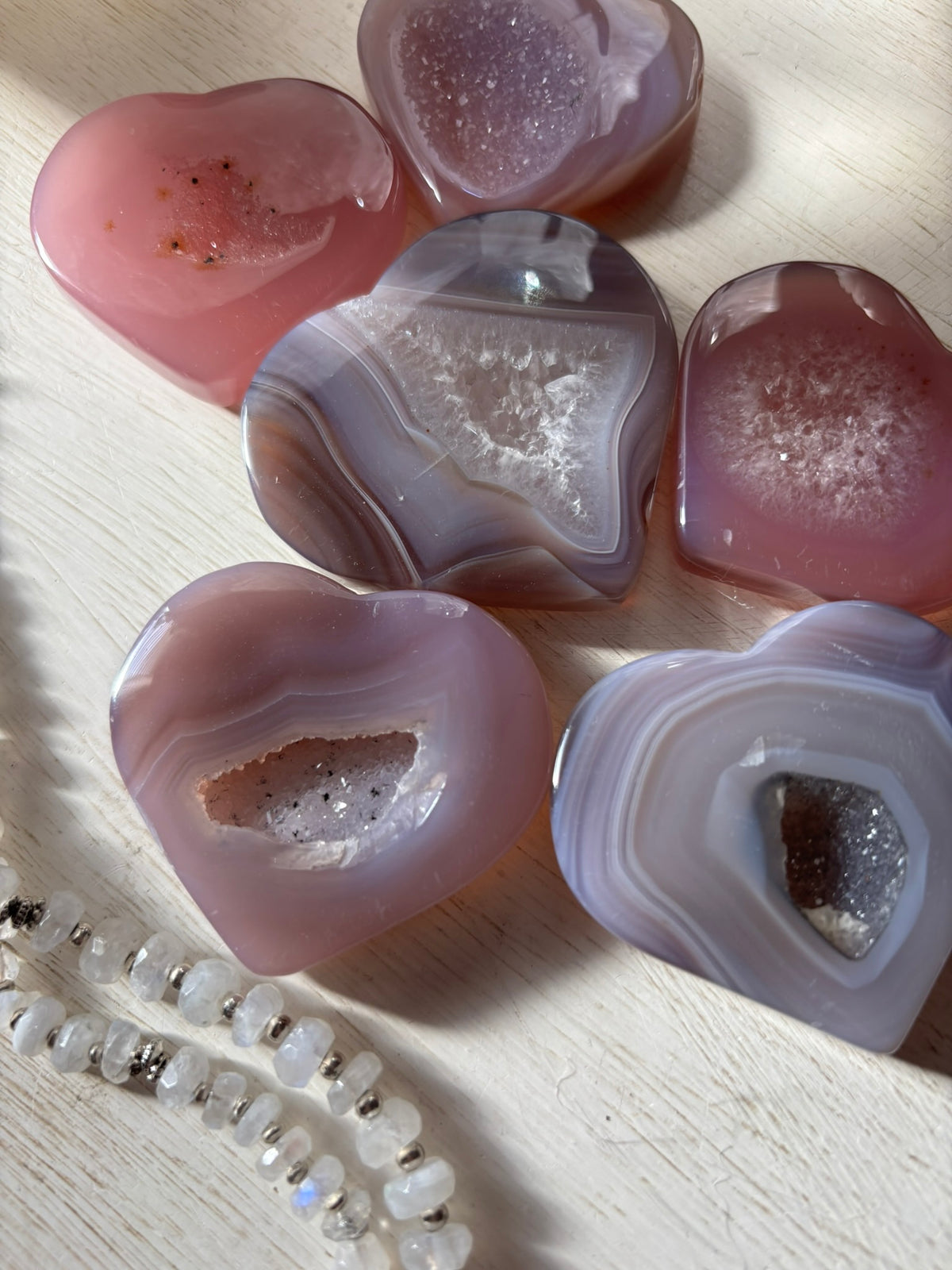 Druzy Agate - Heart