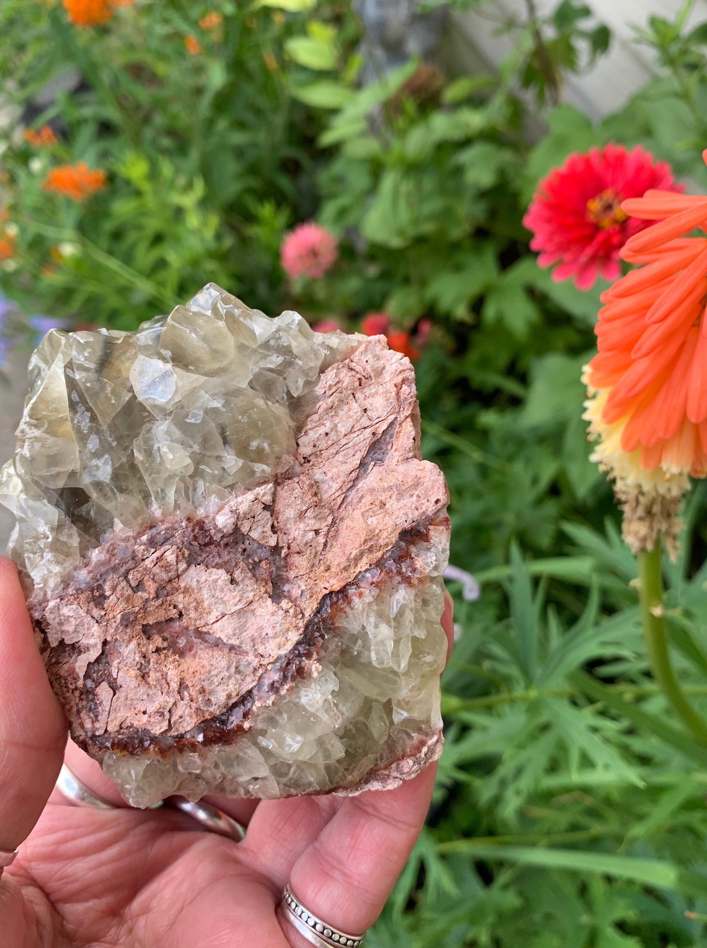 Green Calcite natural - Mexico