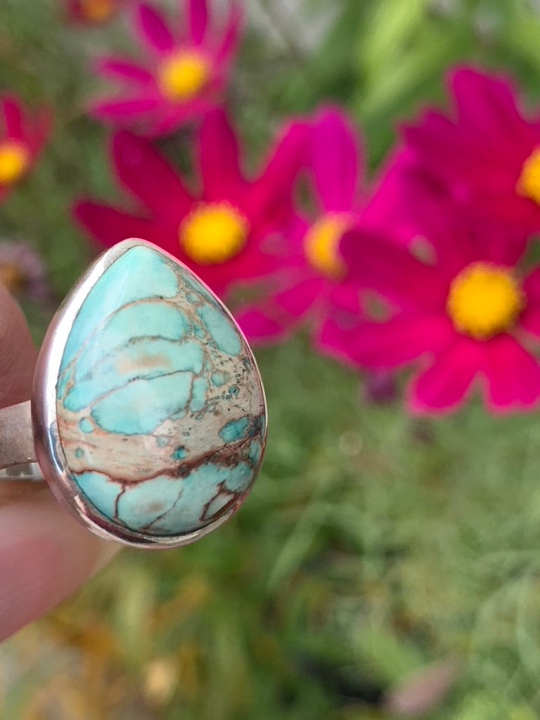 Turquoise Ring size 7