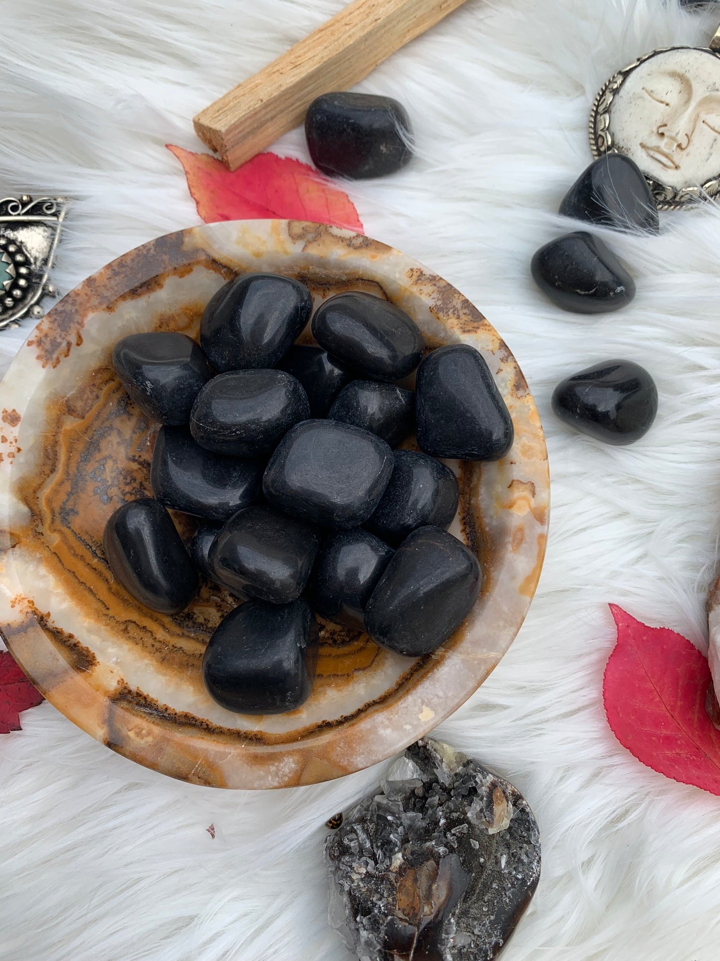 Black Tourmaline - Tumble | India