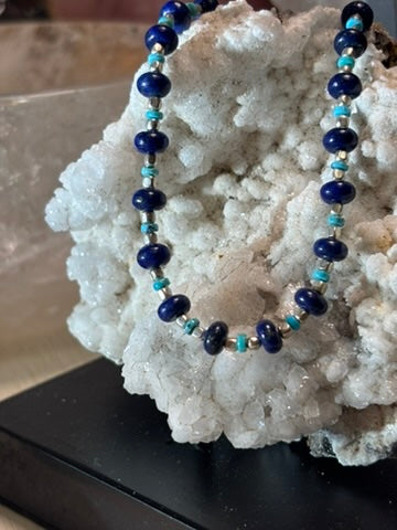 Blue Horizon — American Turquoise and Lapis Lazuli