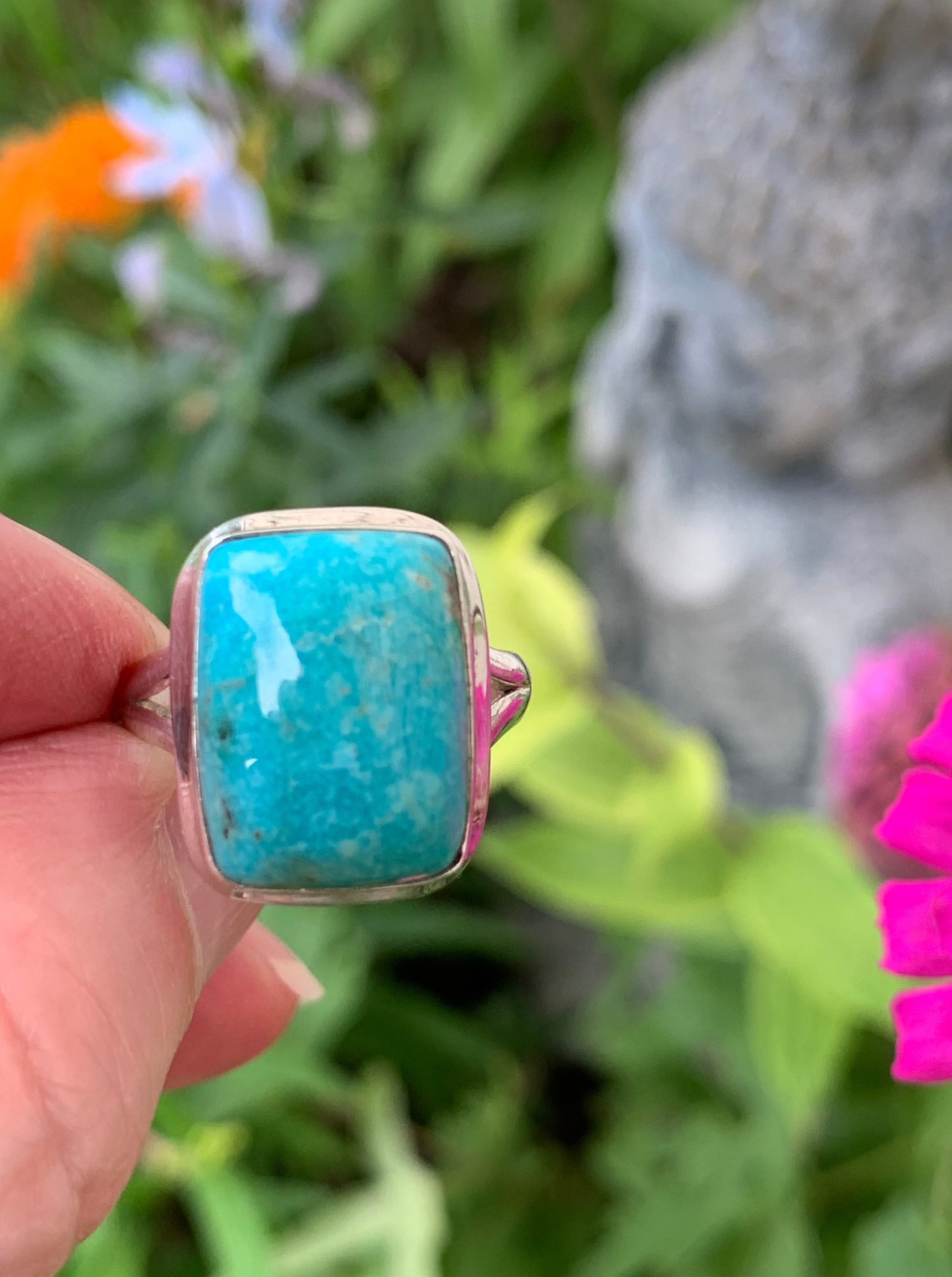 Turquoise Ring size 8