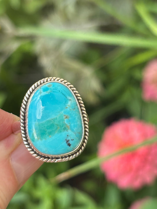 Turquoise Ring size 9.5