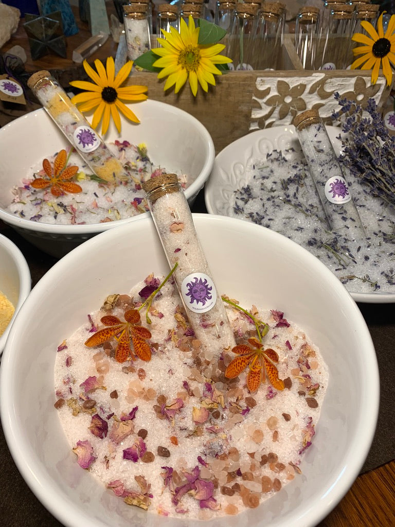 Set of Three Enchanted Bath Salts 🌞