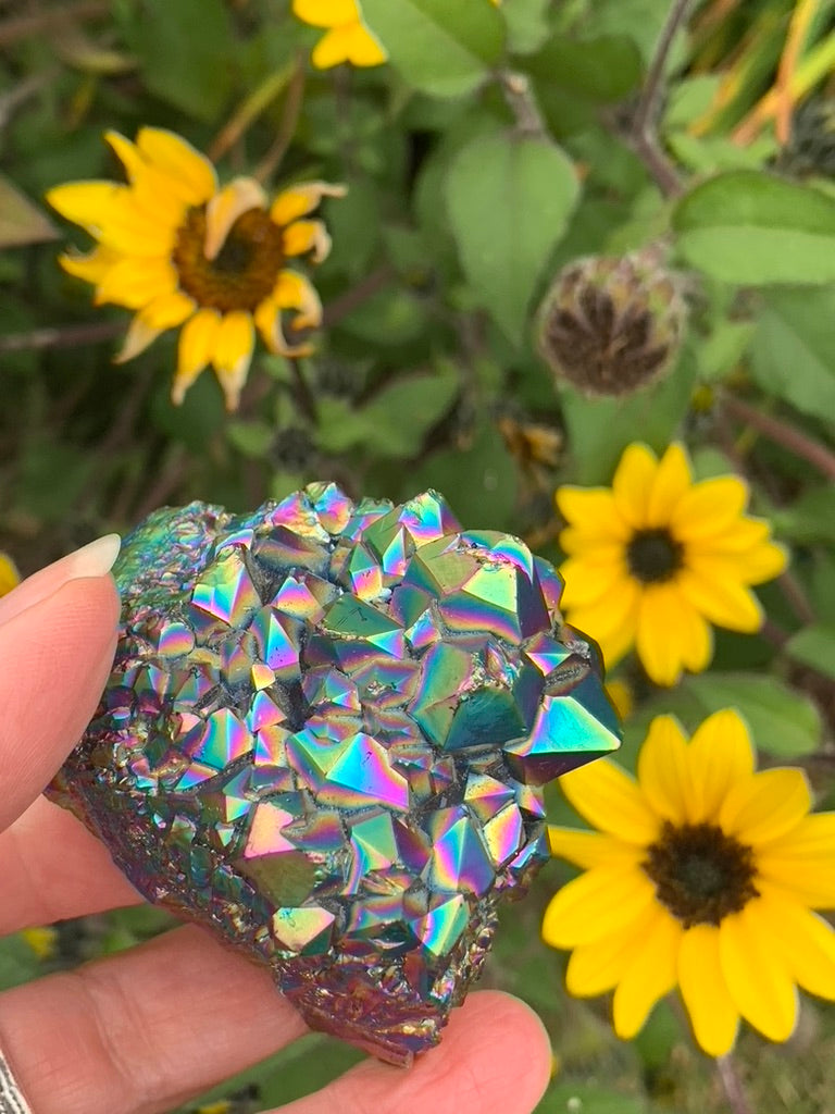 Aura Quartz Cluster