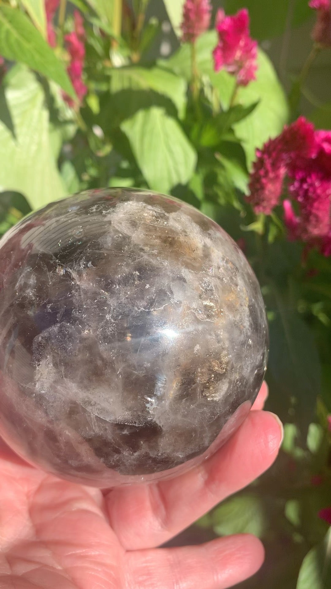 Smokey Quartz Sphere - Madagascar