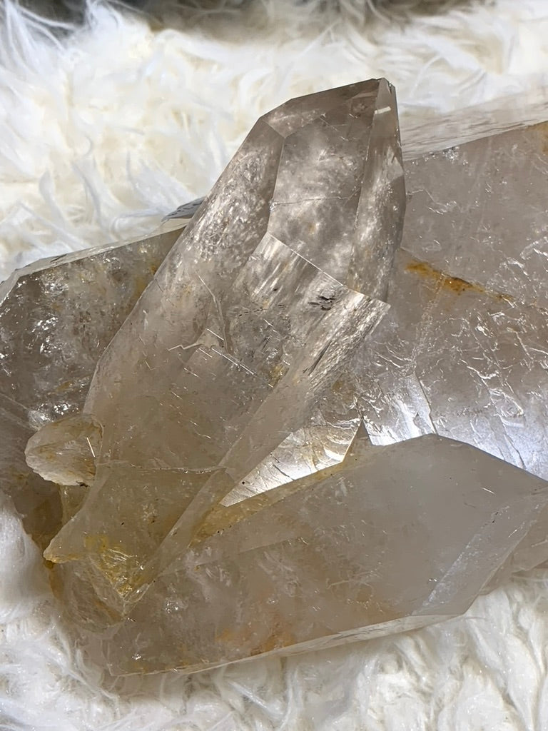 Smokey Lemurian Quartz Point