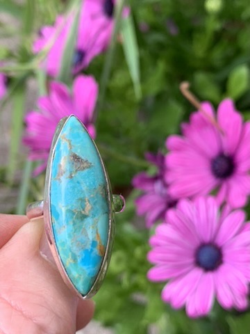 Turquoise Ring size 7