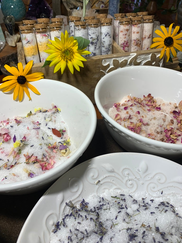 Set of Three Enchanted Bath Salts 🌞