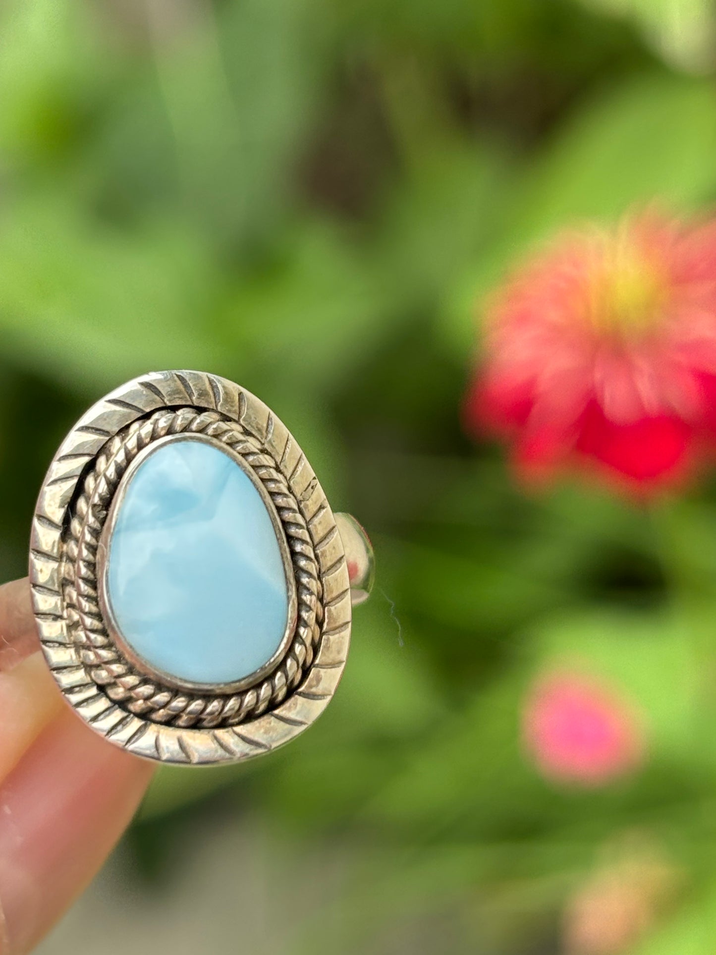 Larimar Ring Size 7