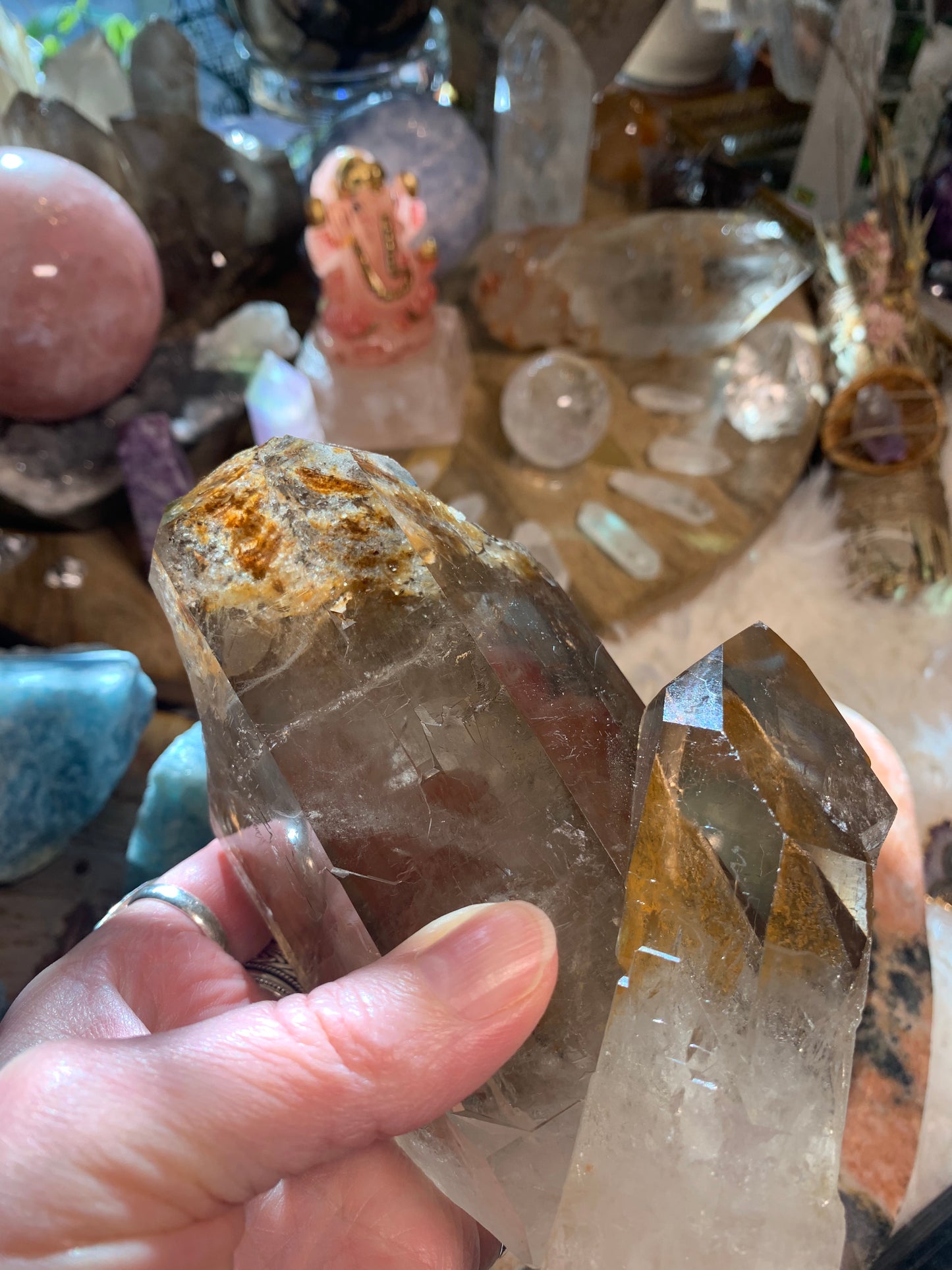 Smokey Garden Quartz  - Brazil