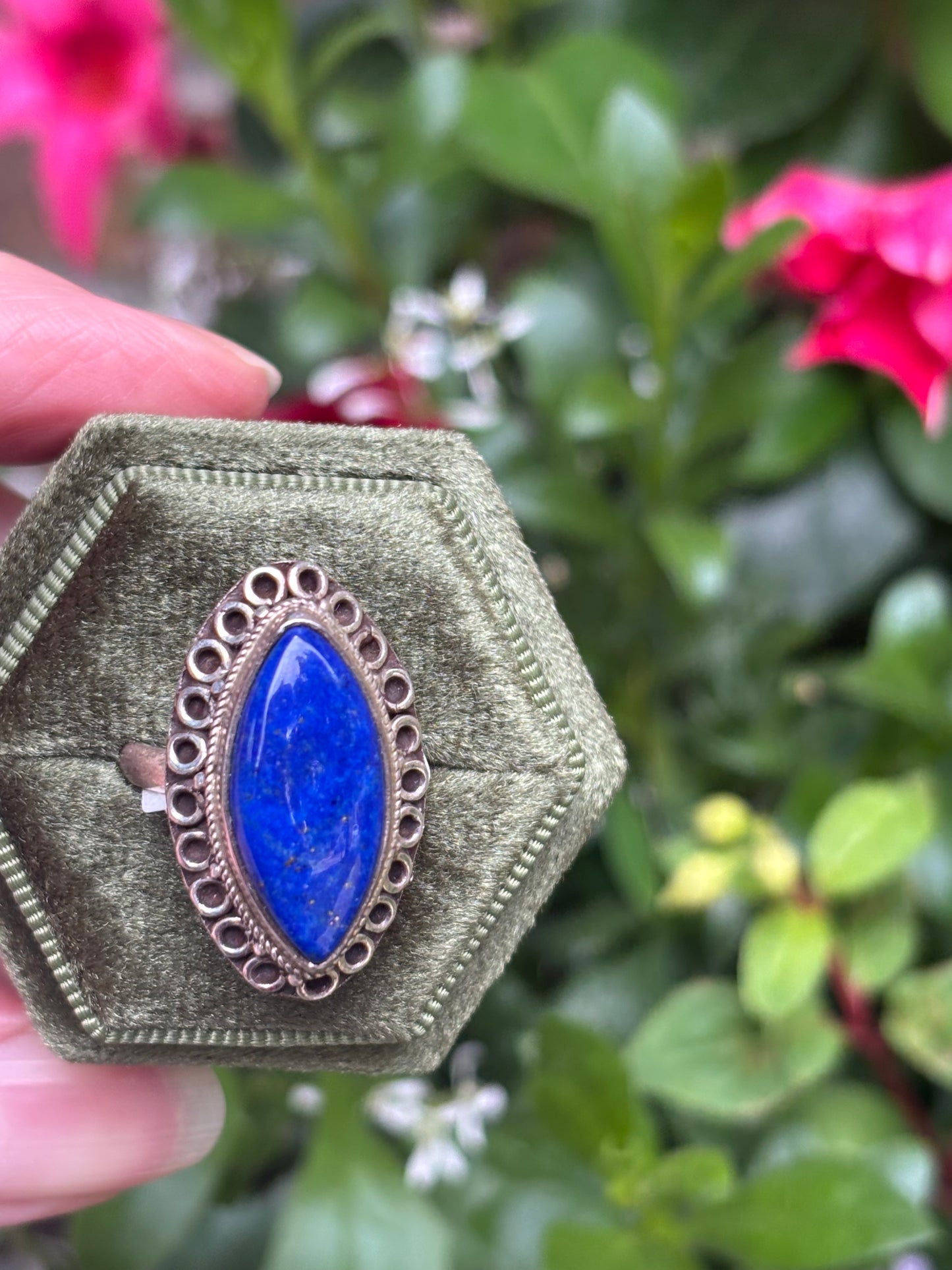 Lapis Lazuli Ring size 7.5
