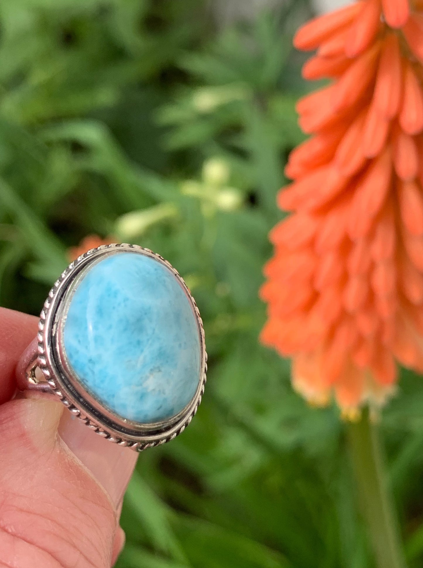 Larimar Ring Size 7