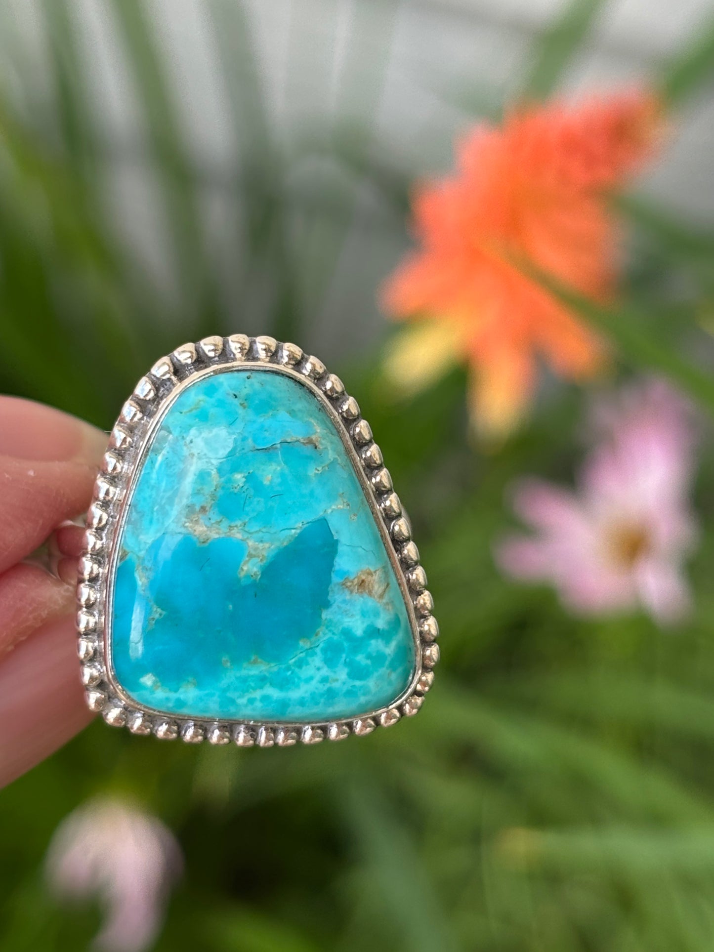 Turquoise Ring size 9.5