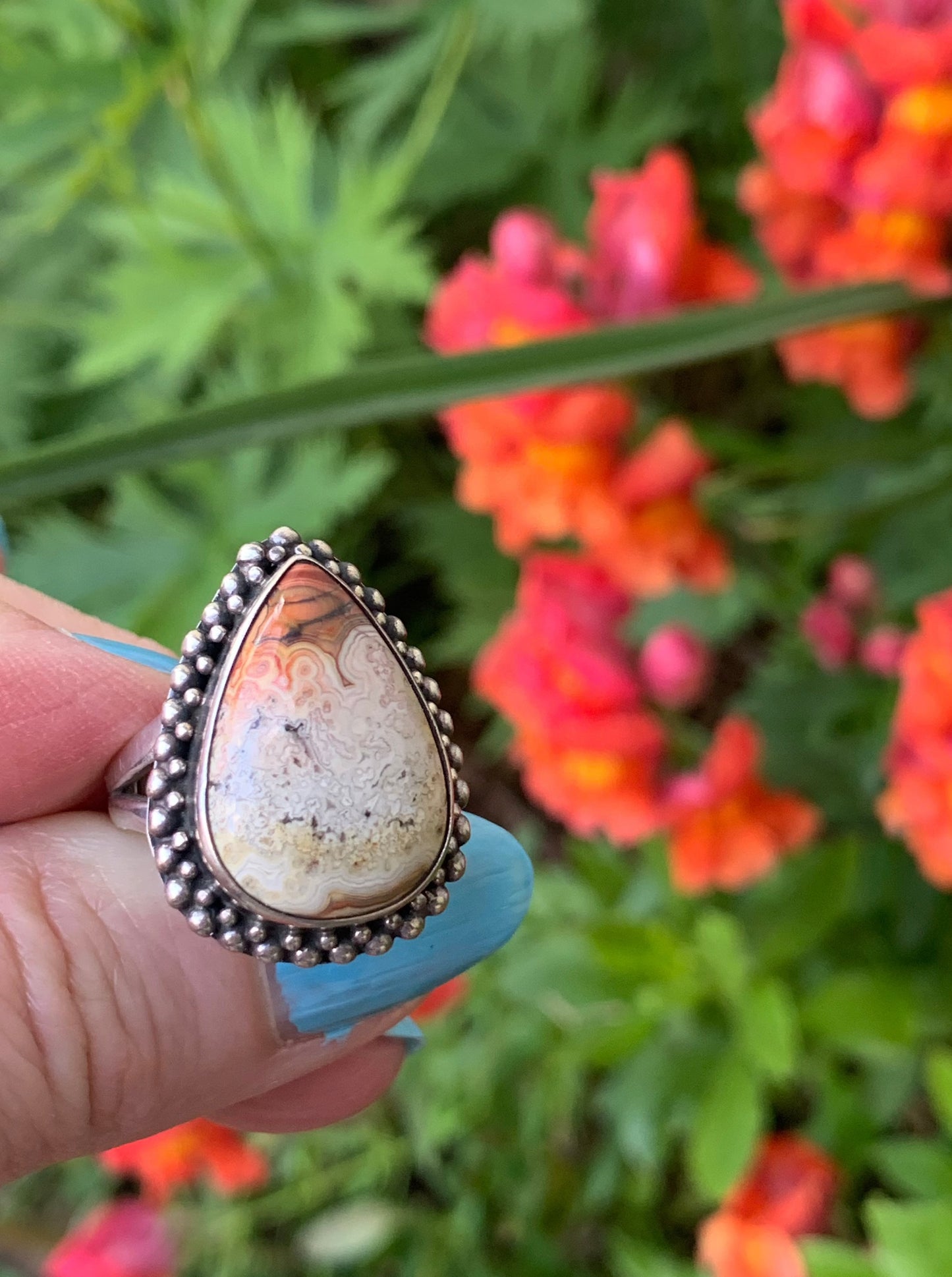 Jasper Ring Size 8