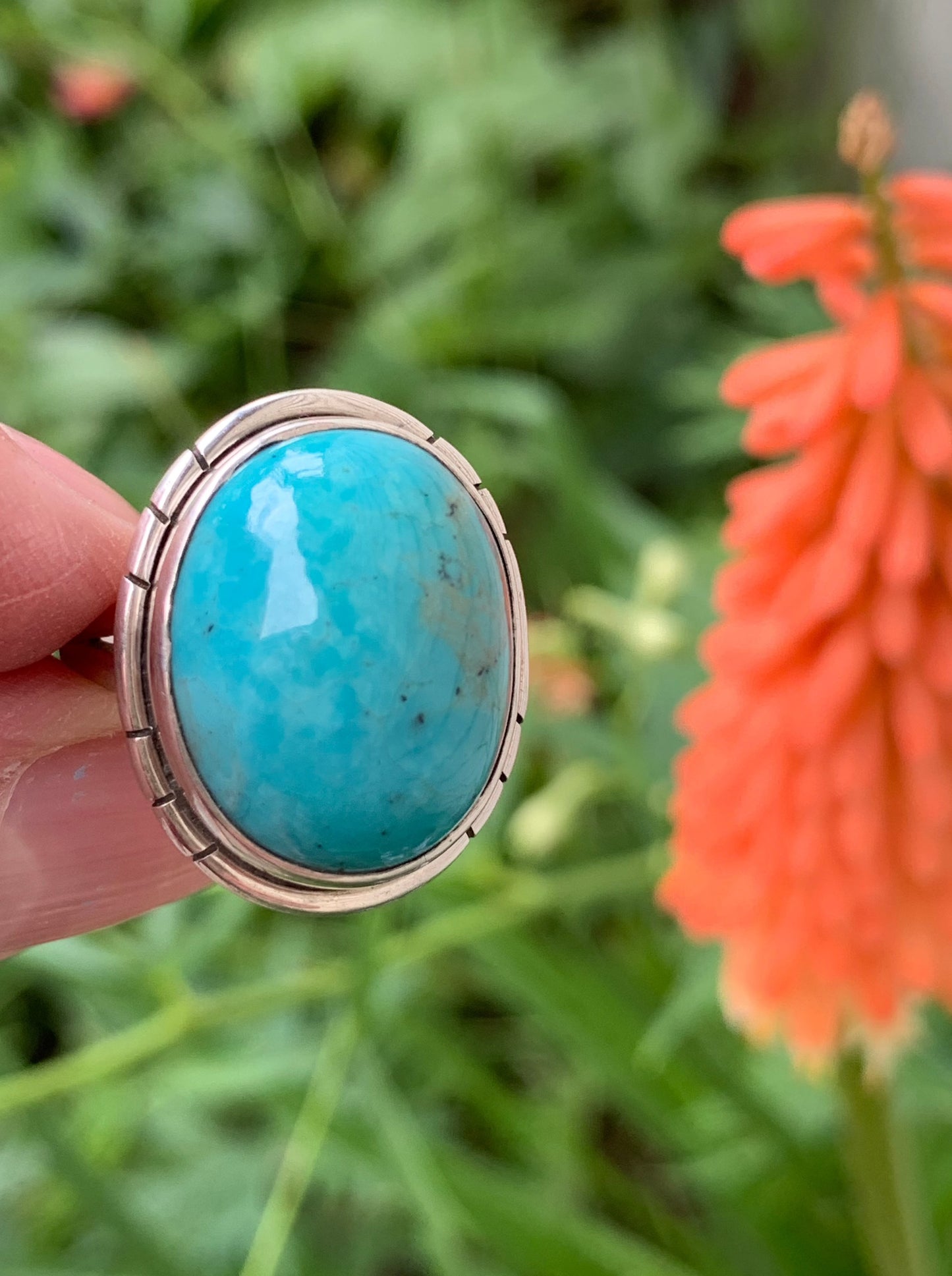 Turquoise Ring size 8