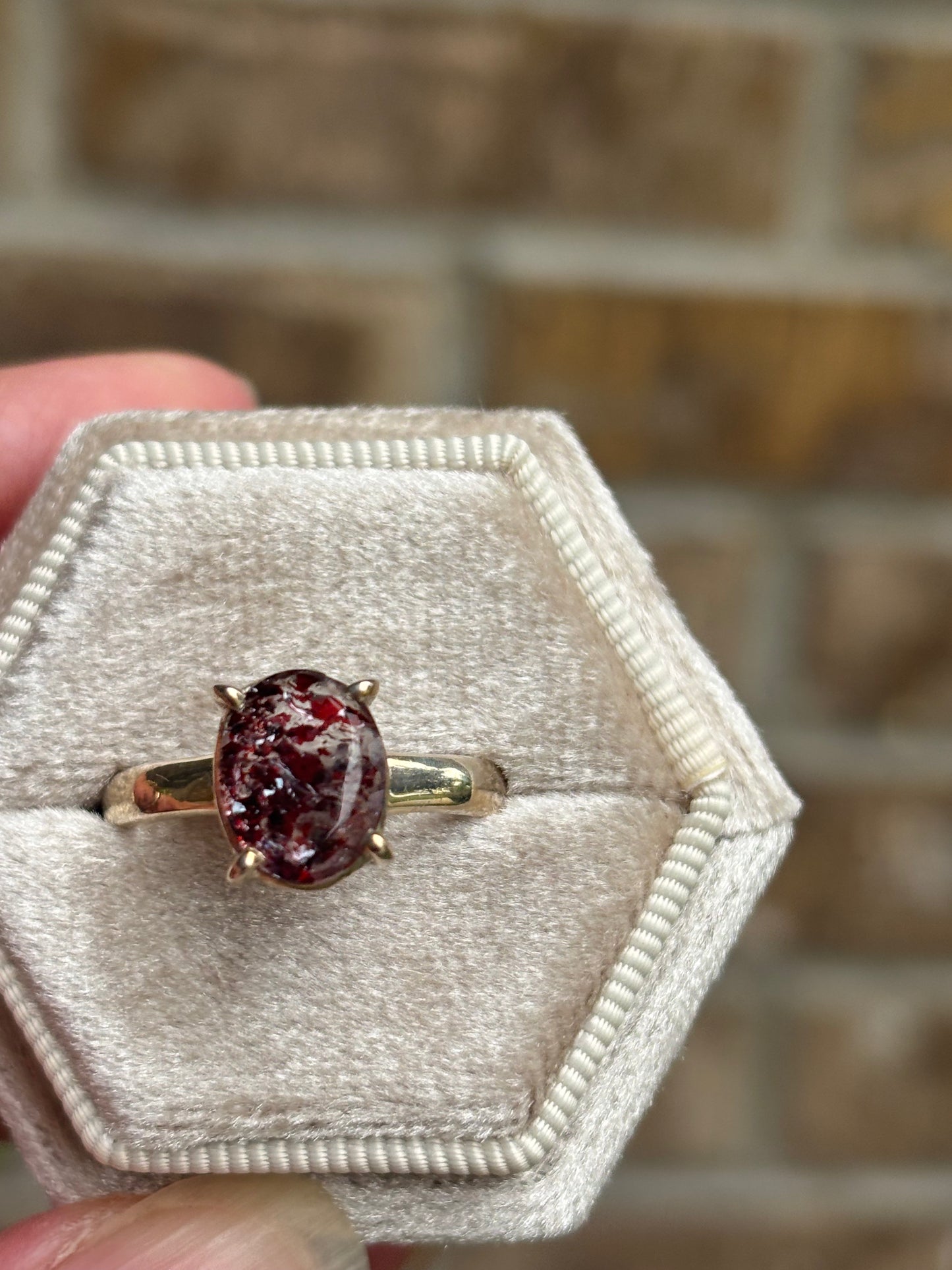 Lepidocrocite Ring Size 8