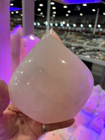 Mangano Pink Calcite - Flame - Pakistan