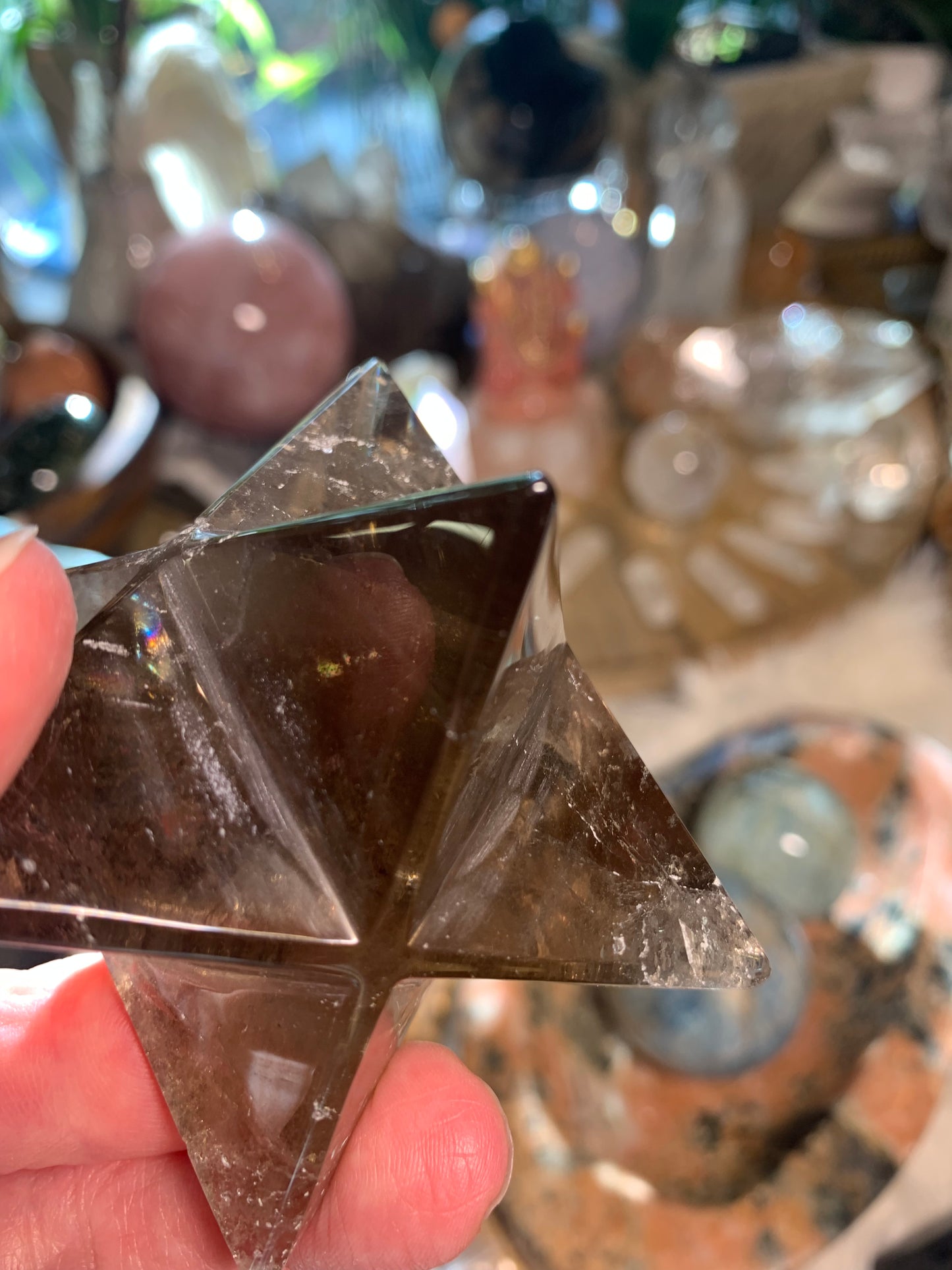 Smokey Quartz Merkaba - Brazil