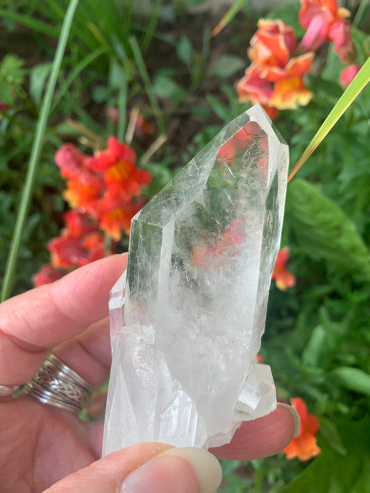 Rainbow Quartz Cluster