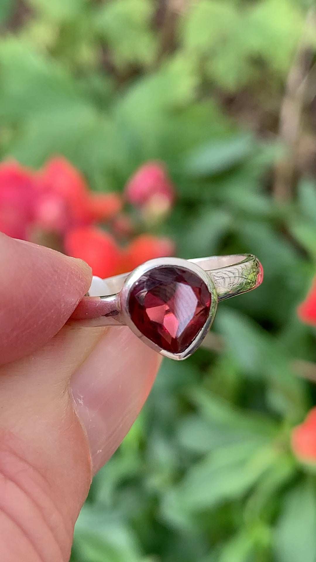 Garnet Ring size 6