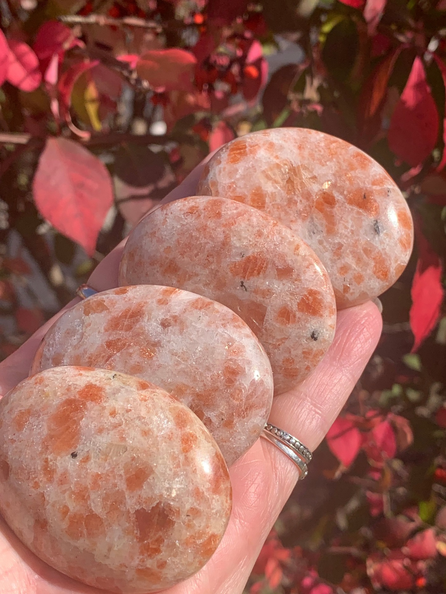 Sunstone Palm Stones - India