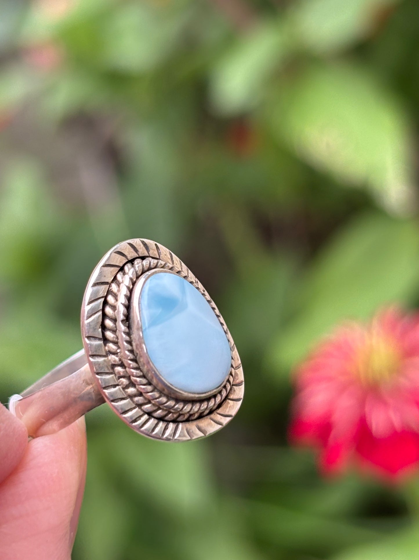 Larimar Ring Size 7