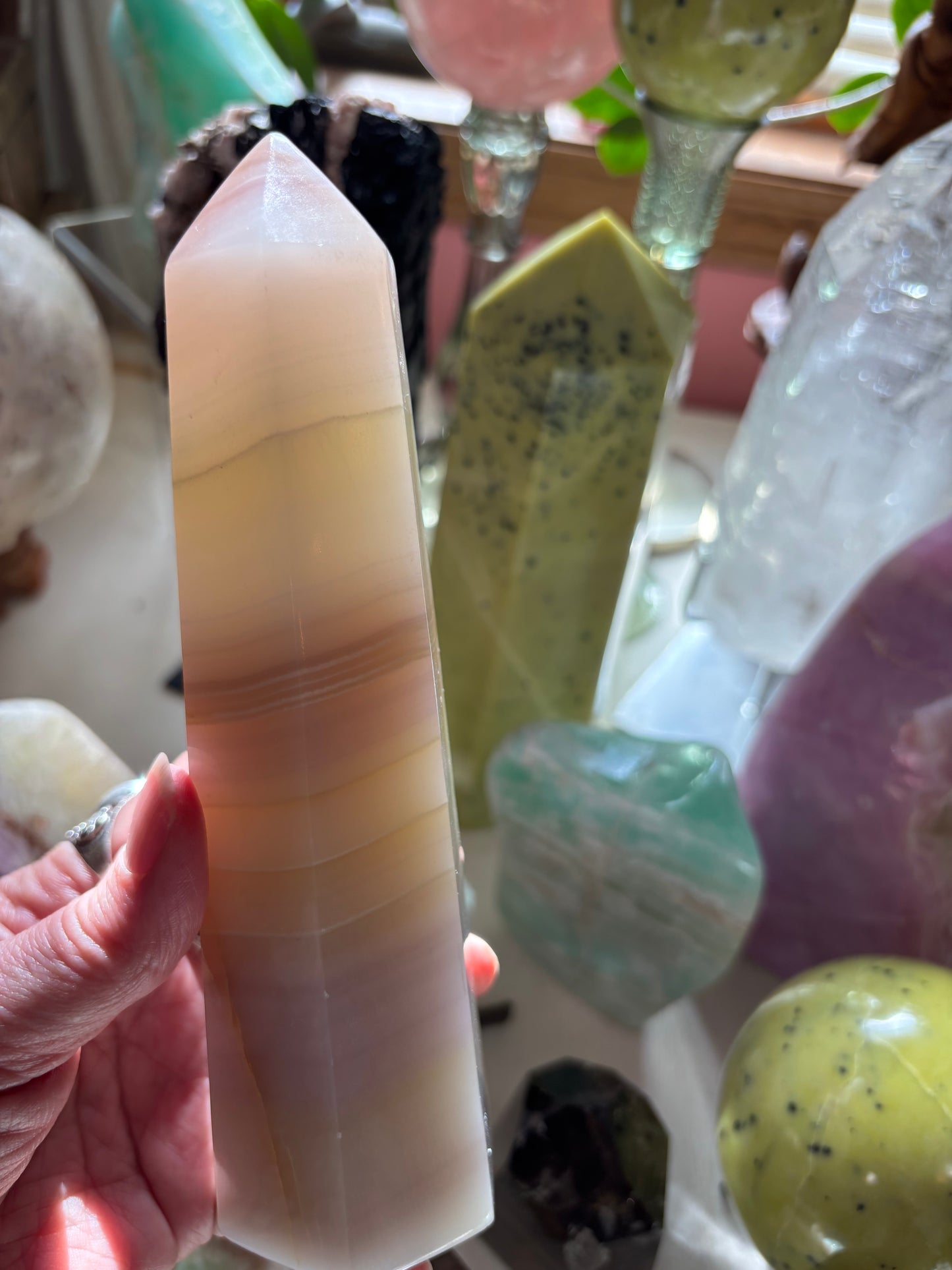 Watermelon Calcite - Generator - Pakistan