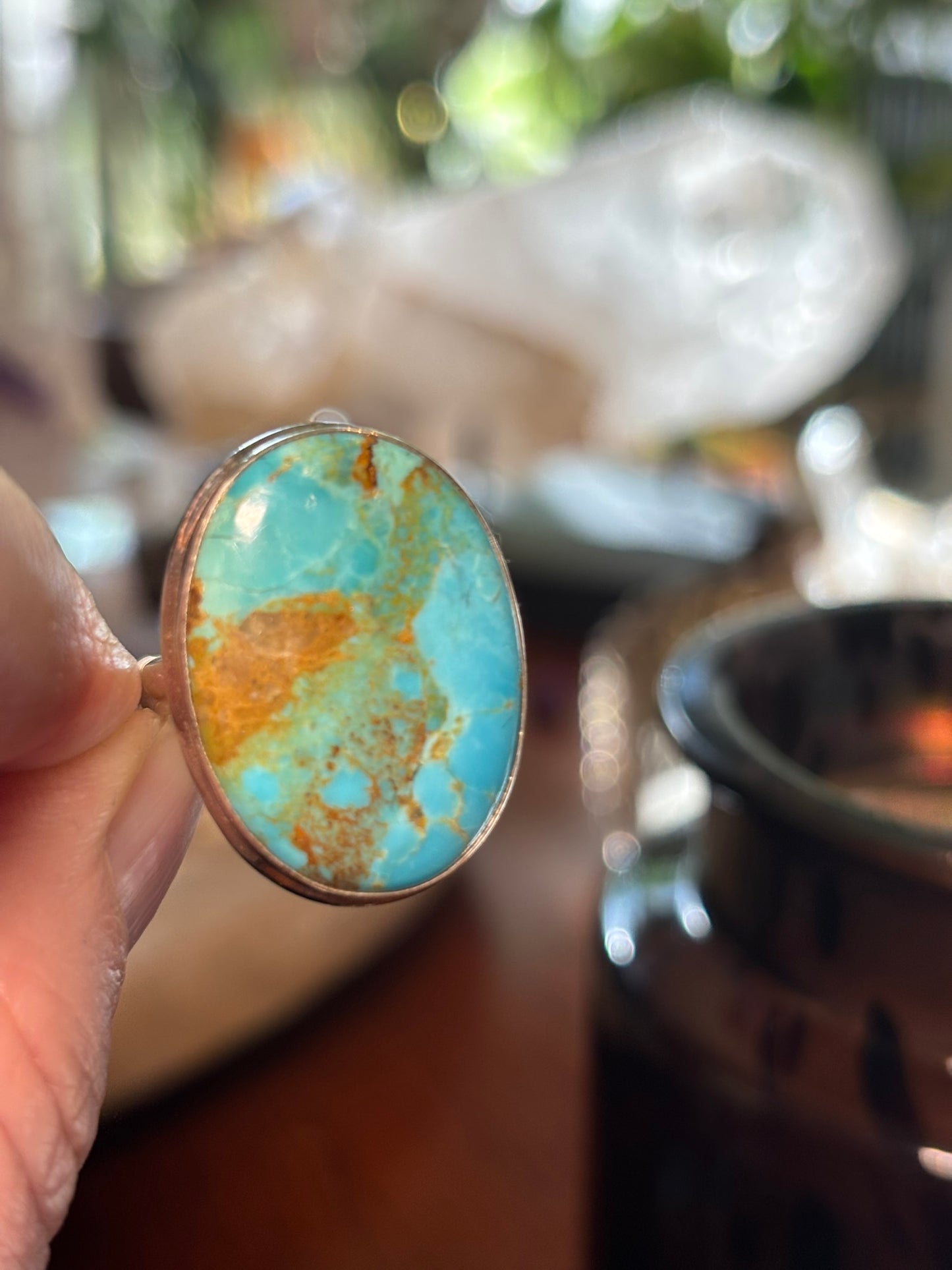Turquoise Ring size 9
