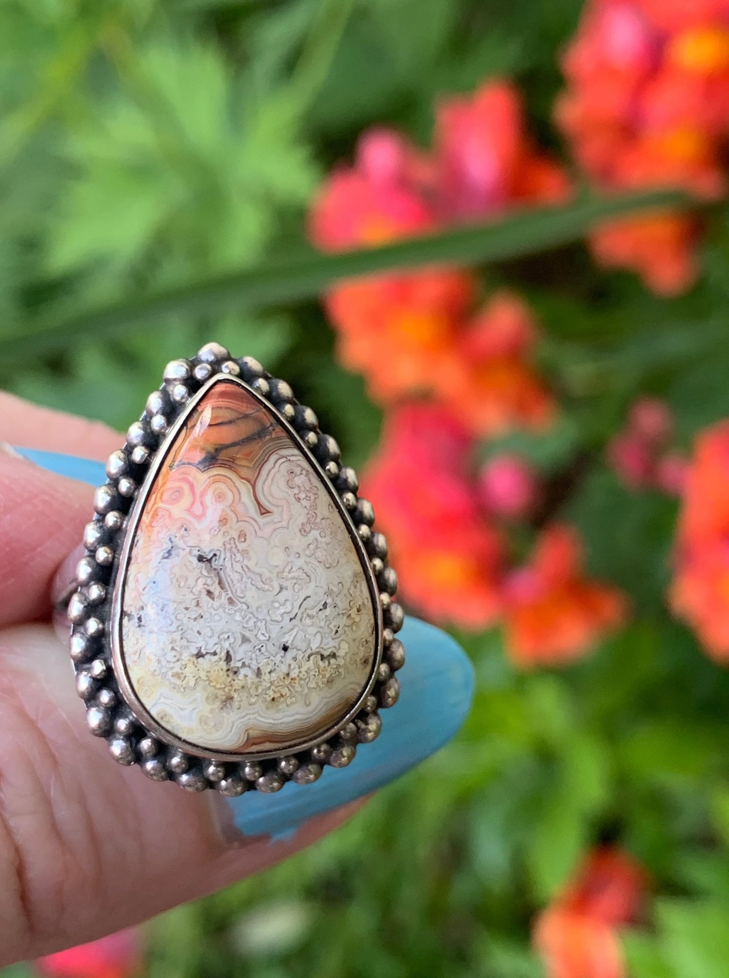 Jasper Ring Size 8