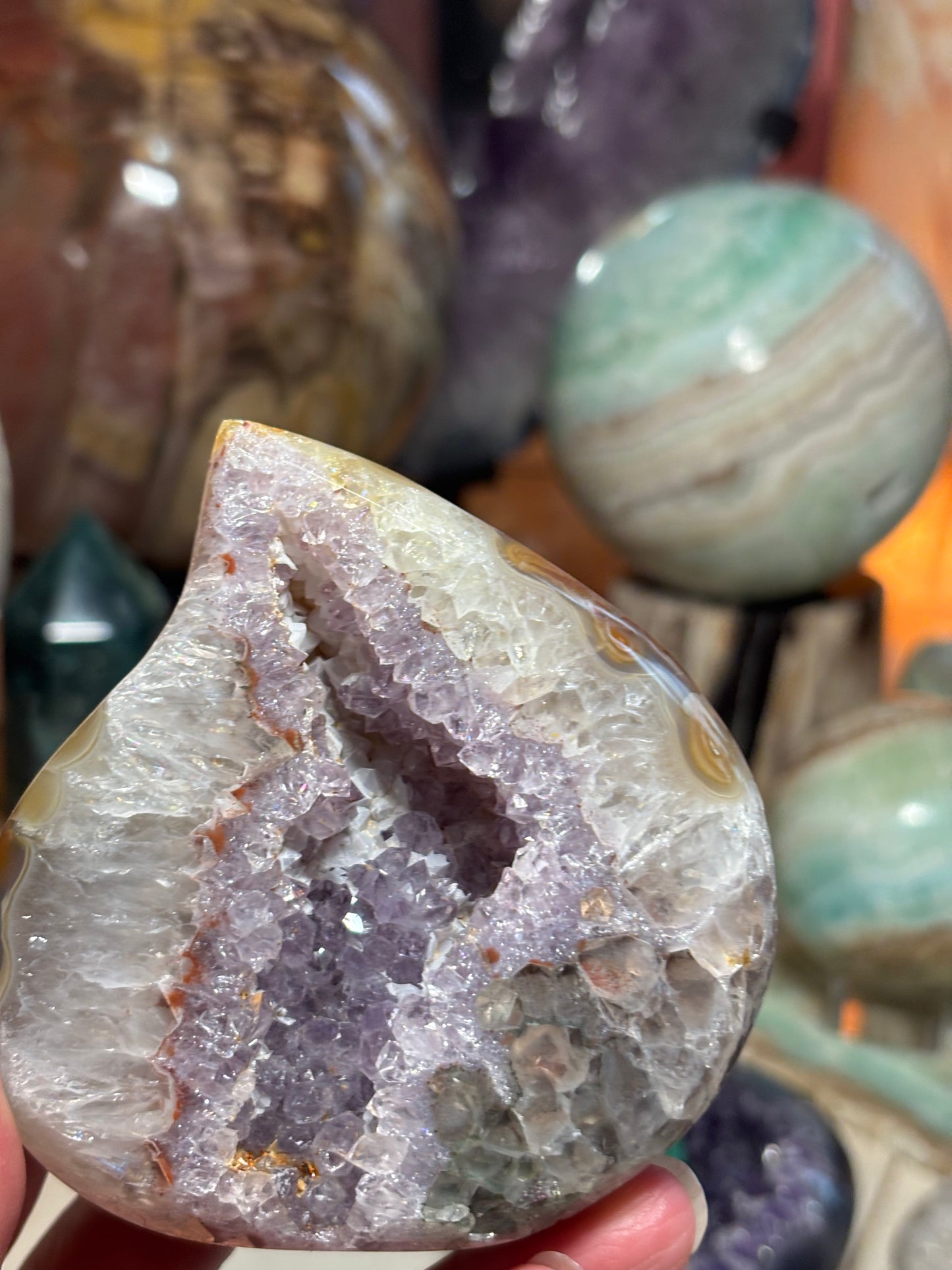Druzy Amethyst Flame | Brazil