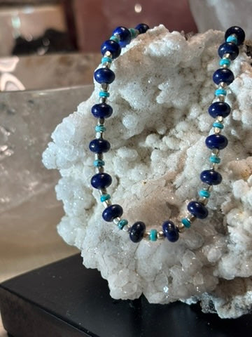 Blue Horizon — American Turquoise and Lapis Lazuli