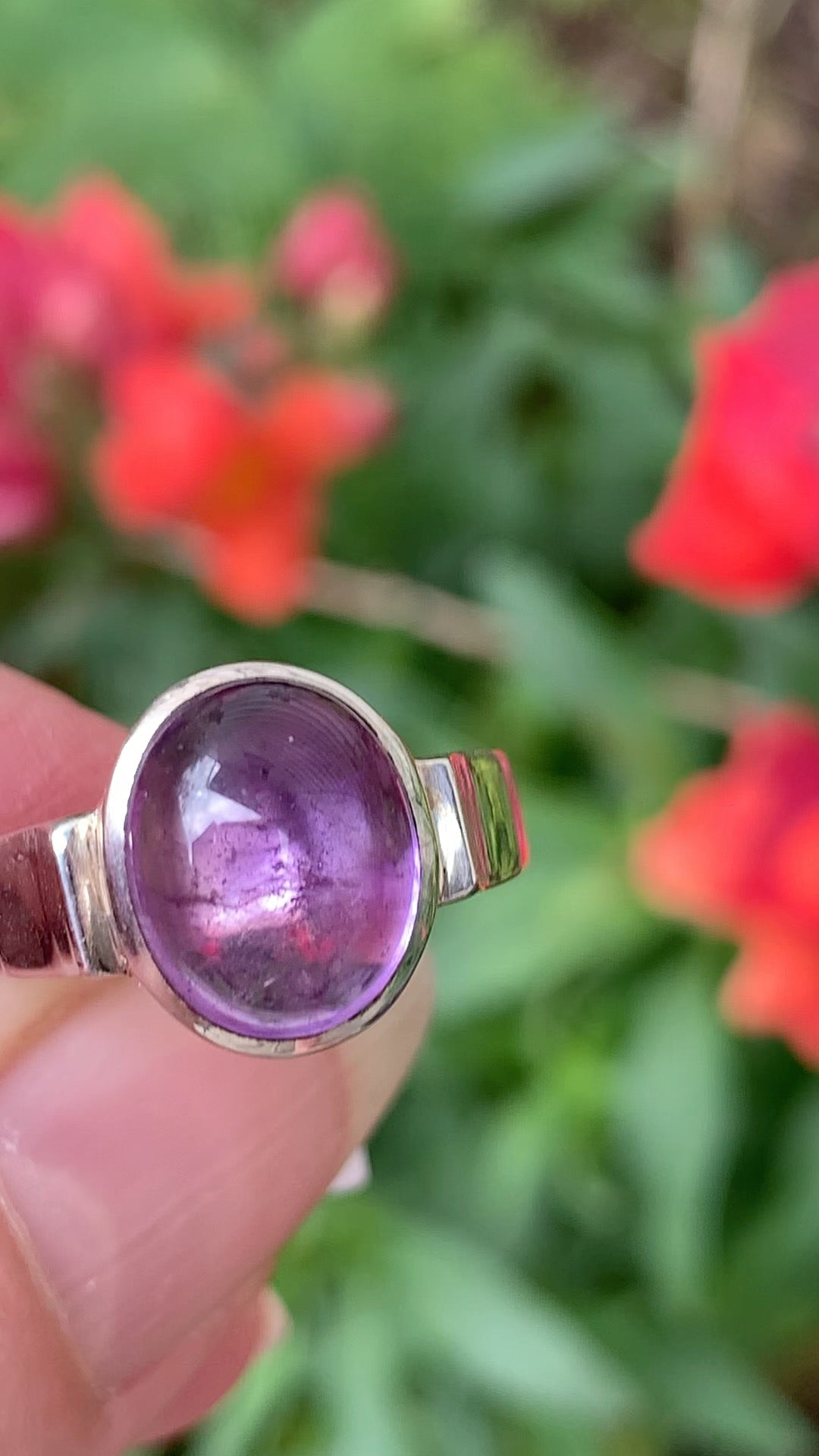 Amethyst Ring size 6.5