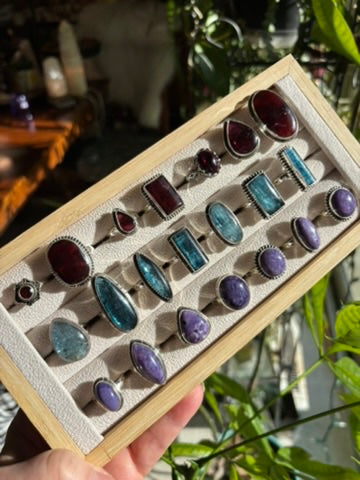 Charoite Ring size 7